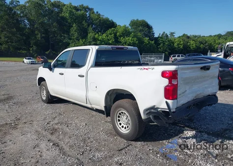 2024 Chevrolet Silverado 4Wd Standard Bed Wt from USA, damaged, VIN 3GCUDAED3RG182003